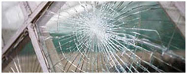 Heathrow Smashed Glass